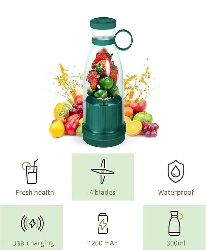 Mini Electric Fruit Mixer – Travel Friendly
